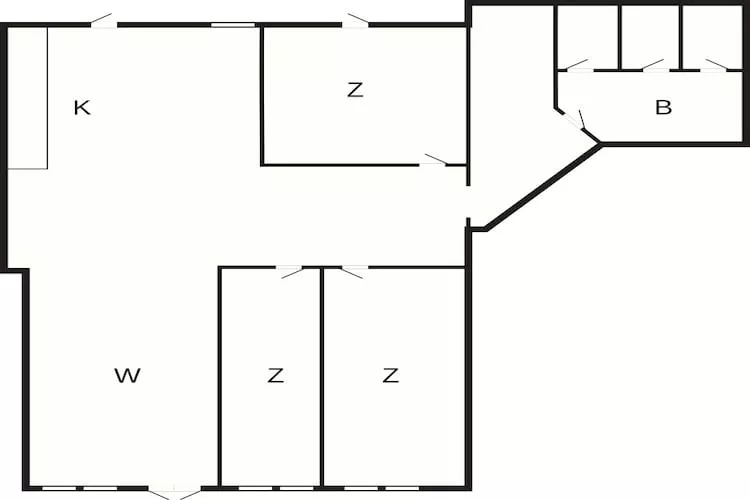 2 room,View dune,G.Floor,Premium - Plan