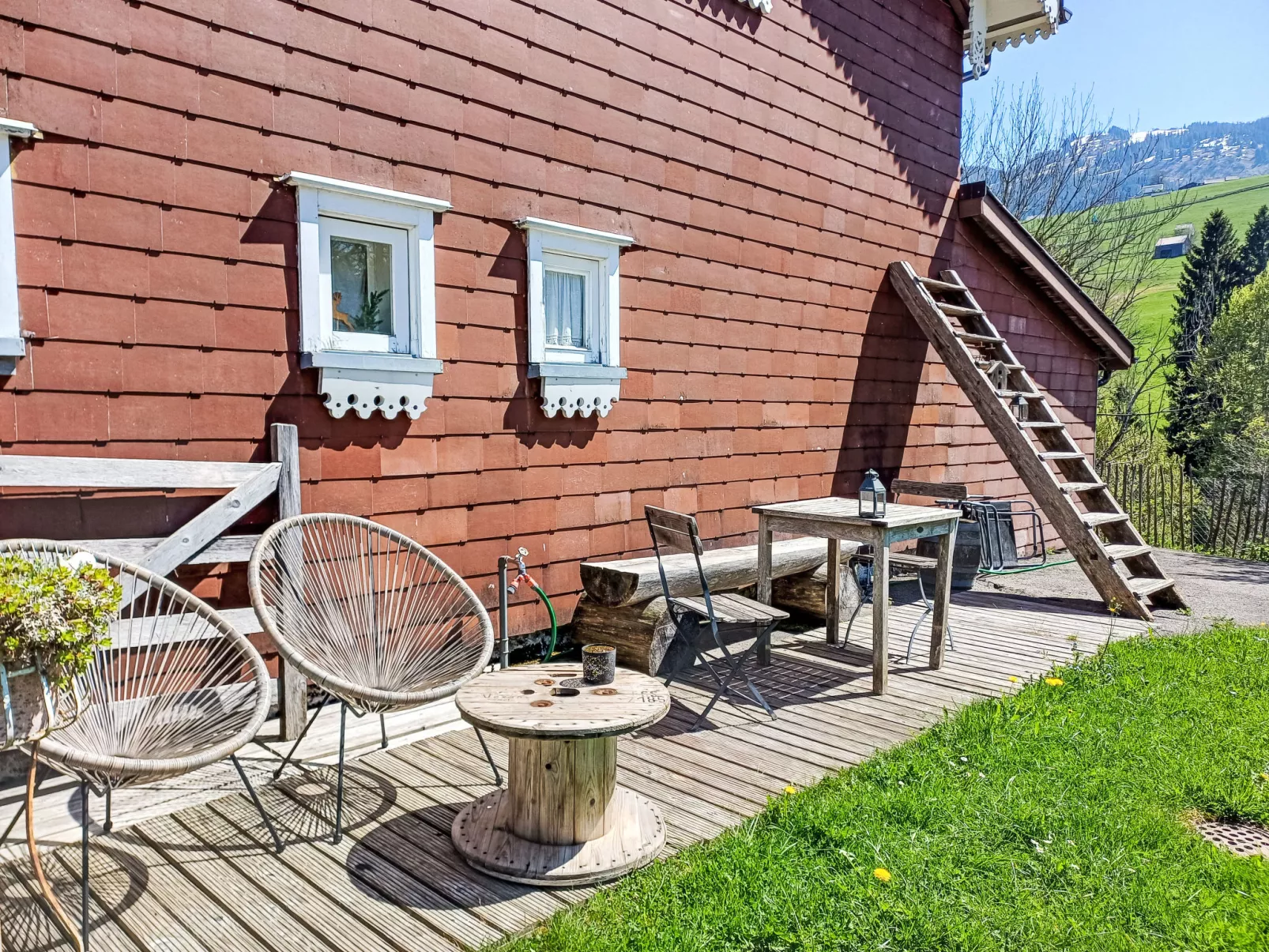 Studio Chic mit Whirlpool - Draußen