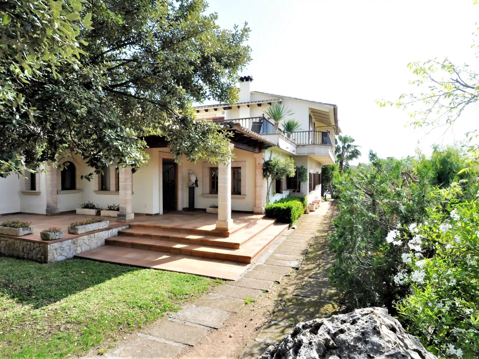 Finca CAN GUAL en Inca para 8 personas con piscina privada y vistas despejadas- - Dehors