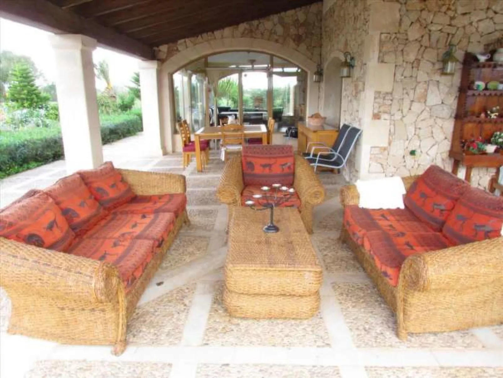 Finca NA PONT- Finca rústica con gran piscina en Campos, Mallorca. Ideal famili - Drinnen