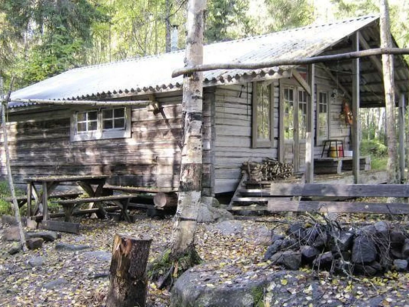 Holzhütte für das wahre Naturerlebnis am See