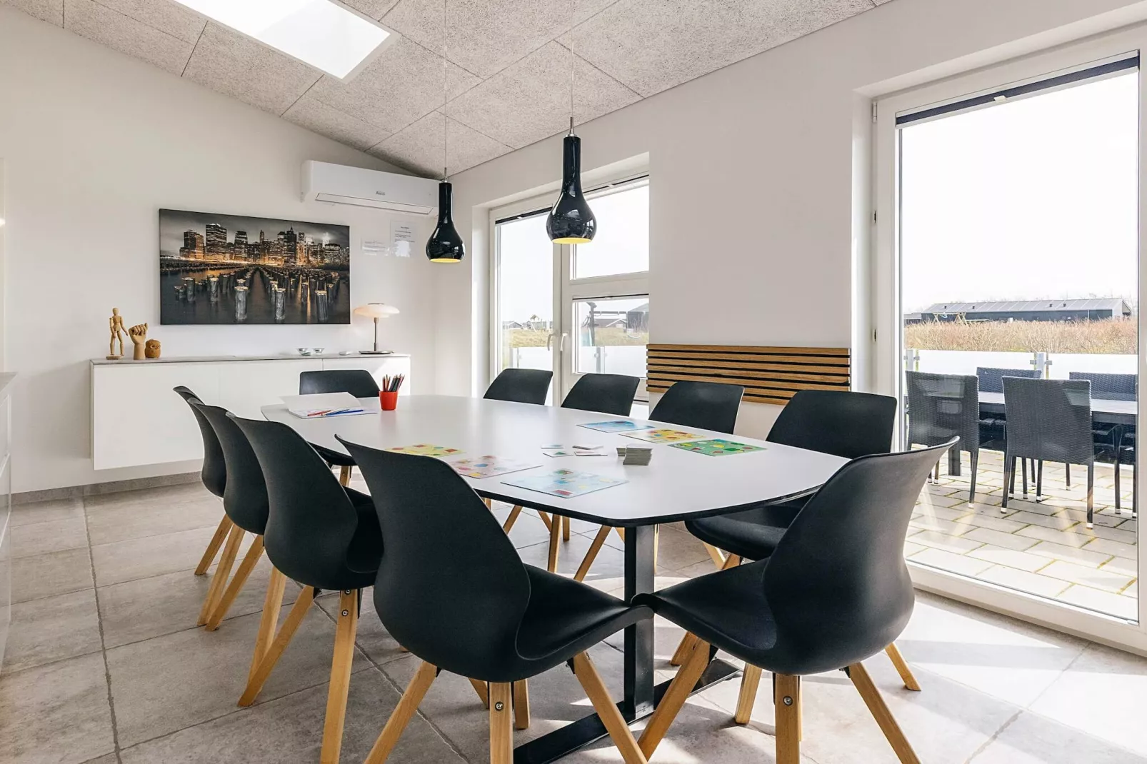 Maison de vacances pour 10 a Løkken - Intérieur