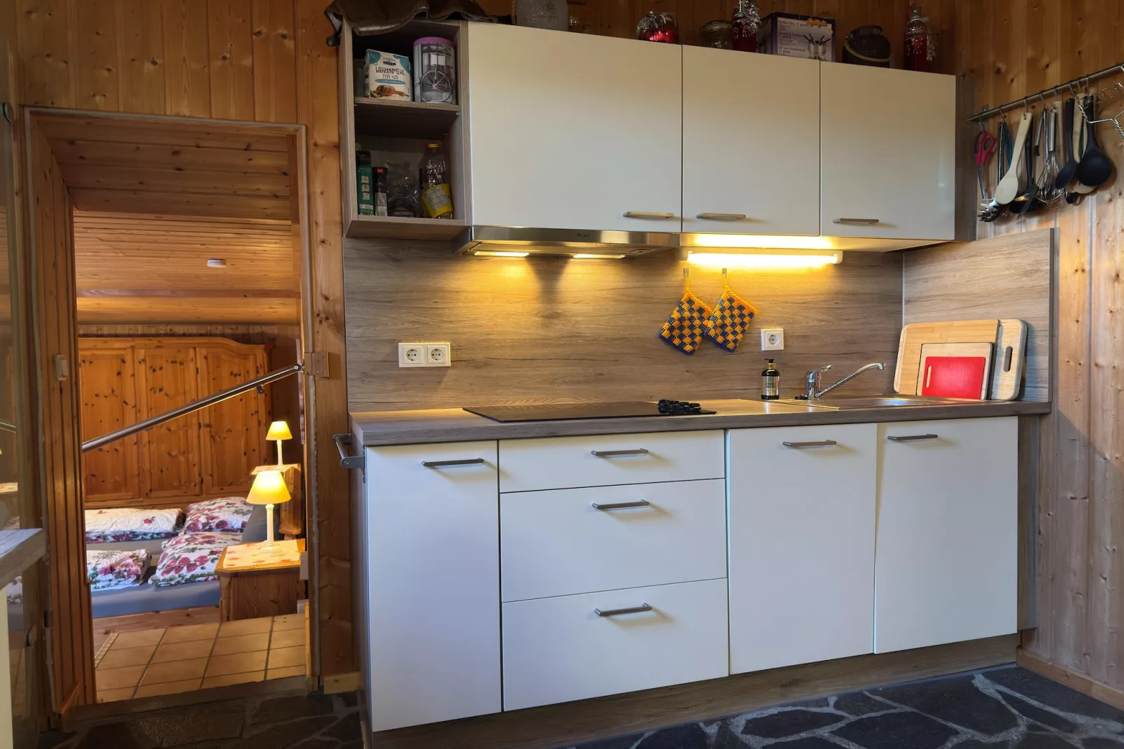 Ferienwohnung Weitblick I und II - Kitchen