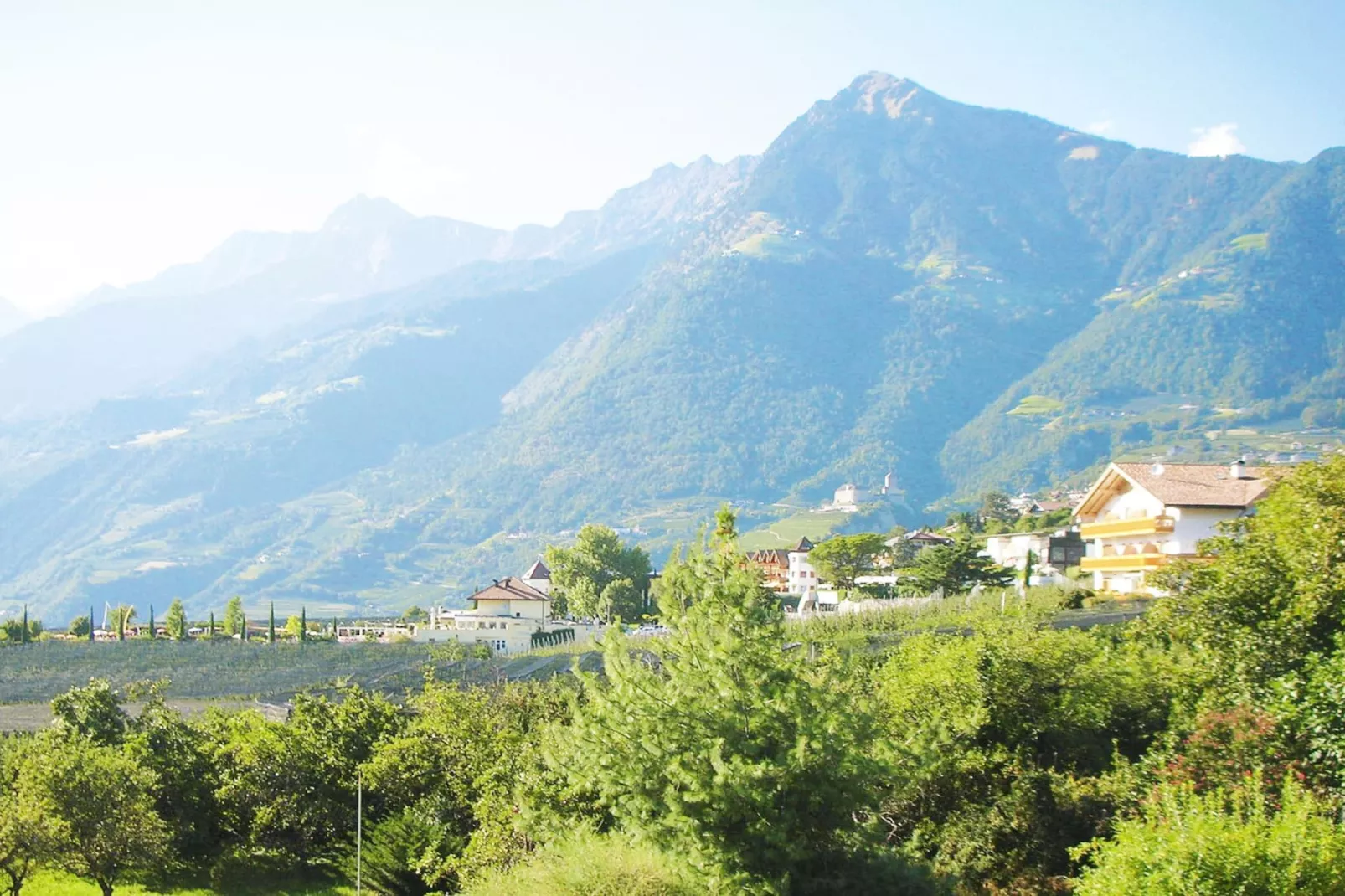 Apartments Etschland - Bilo - View in summer