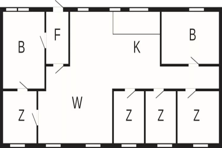 4 room,1.floor,Premium - Floor plan