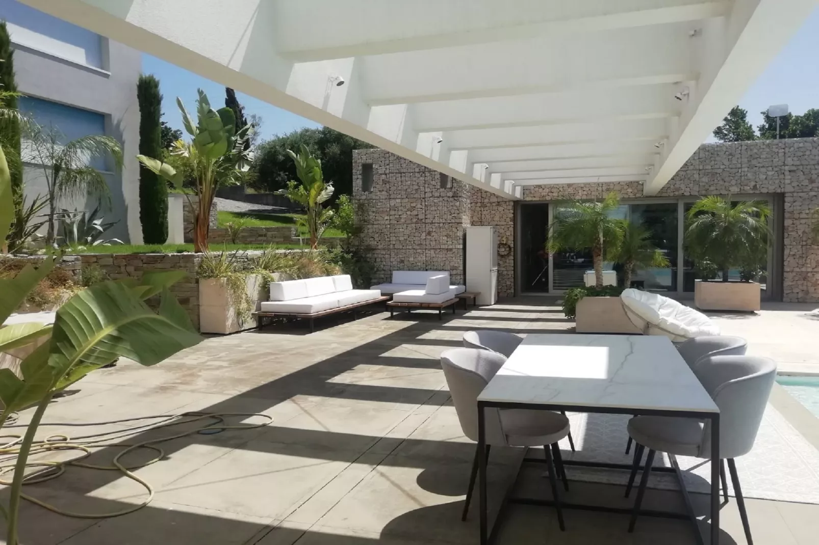Luxury Villa at Vrahniou - Terrace balcony