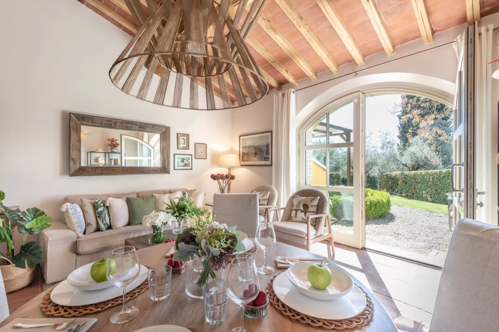 Casa Pinocchio at Borghetto Farmhouse - Living room