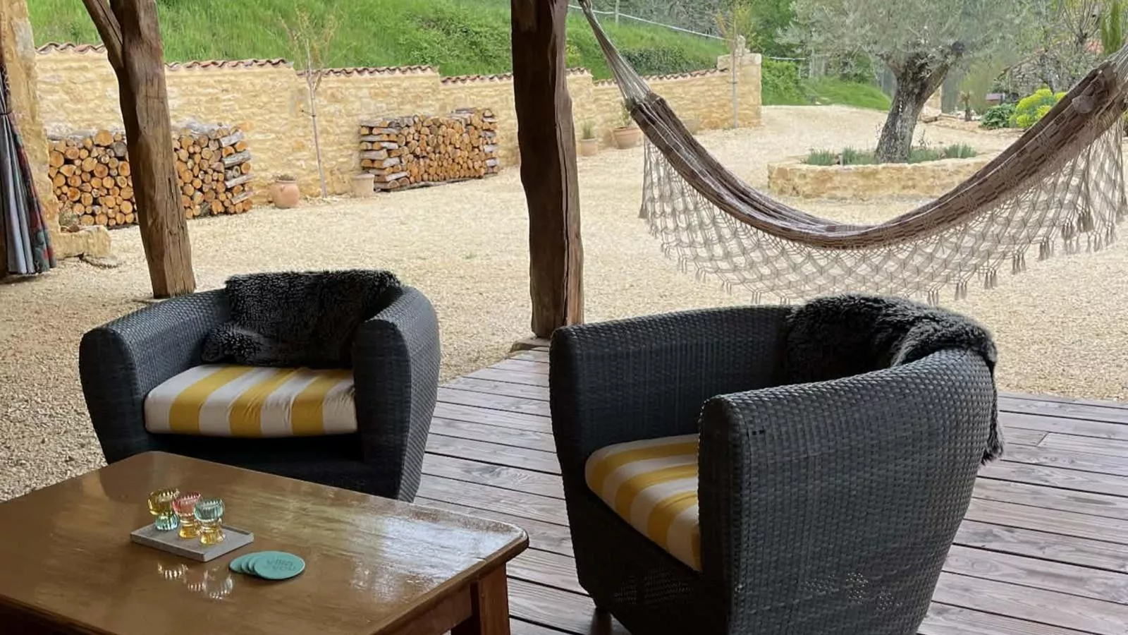 Le Mas dAmour - Terrasse/Balkon