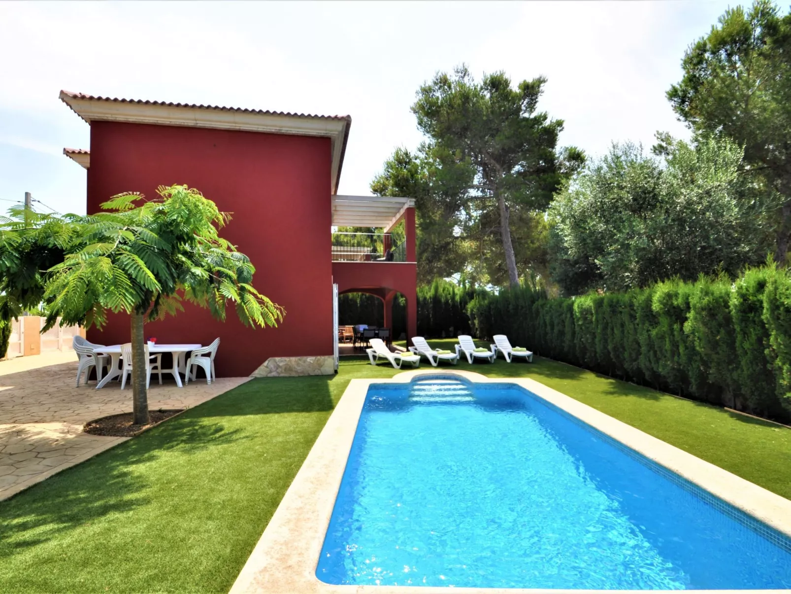 VILLA en Zona residencial tranquila con piscina privada ideal para familias - W - Outside