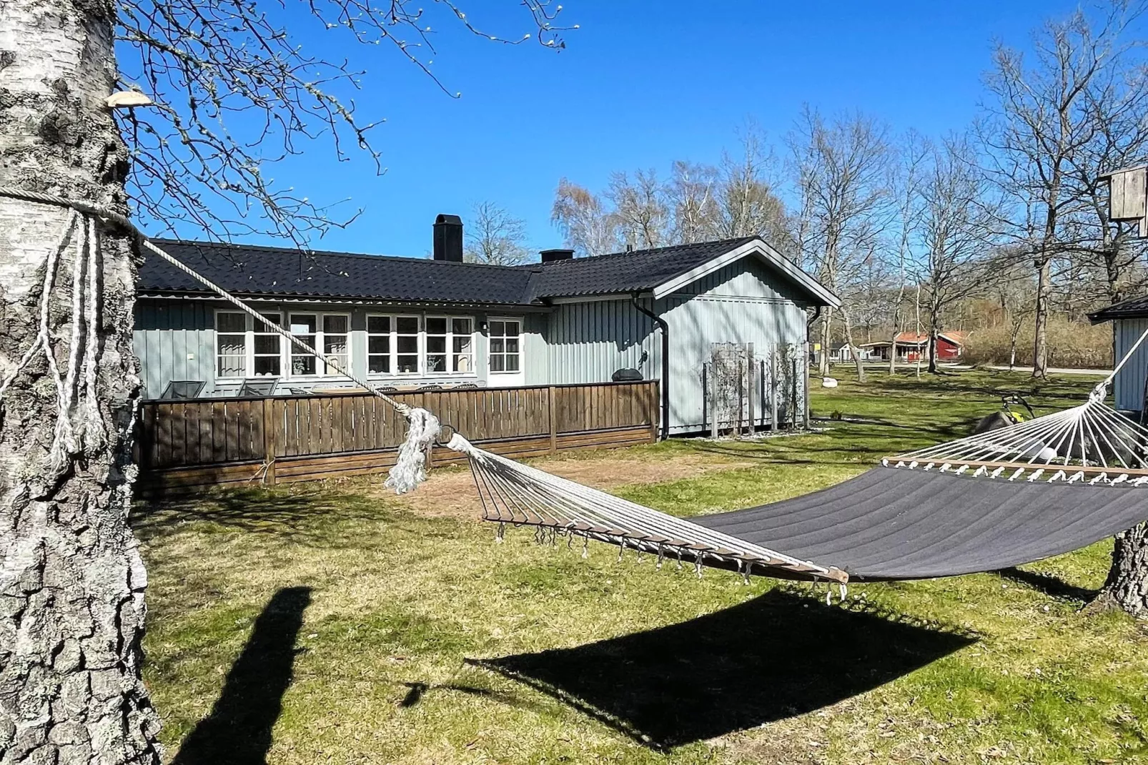 5 Sterne Ferienhaus in FÄRJESTADEN - Im Freien