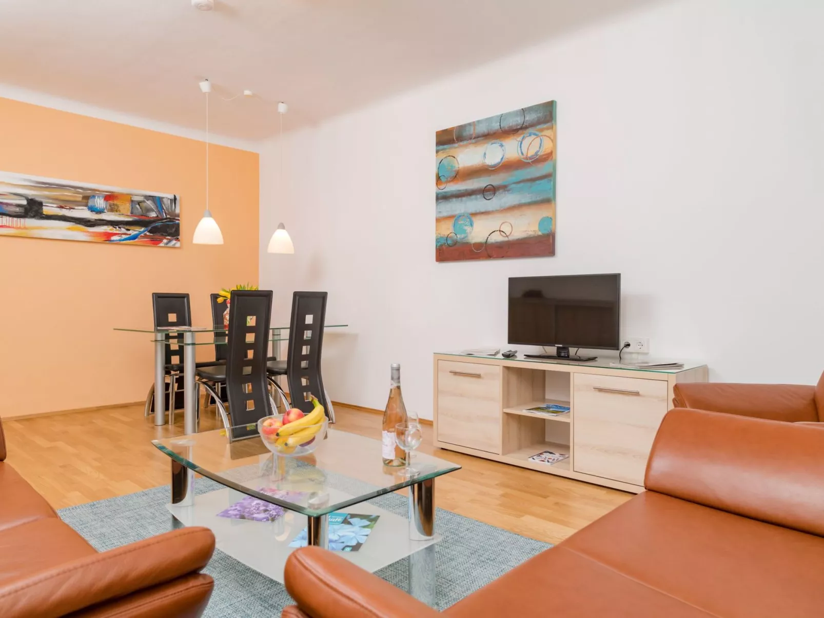 Appartement mit Balkon - Drinnen