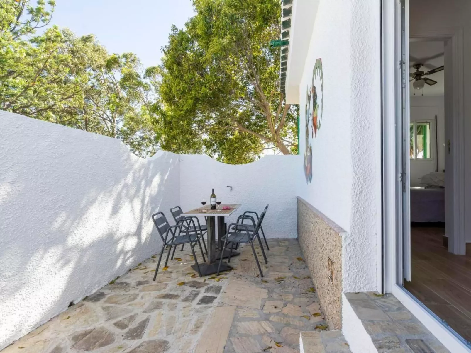 "Sevilla" mit Gemeinschaftspool in einem andalusischen "Cortijo" in Chilches - Draußen