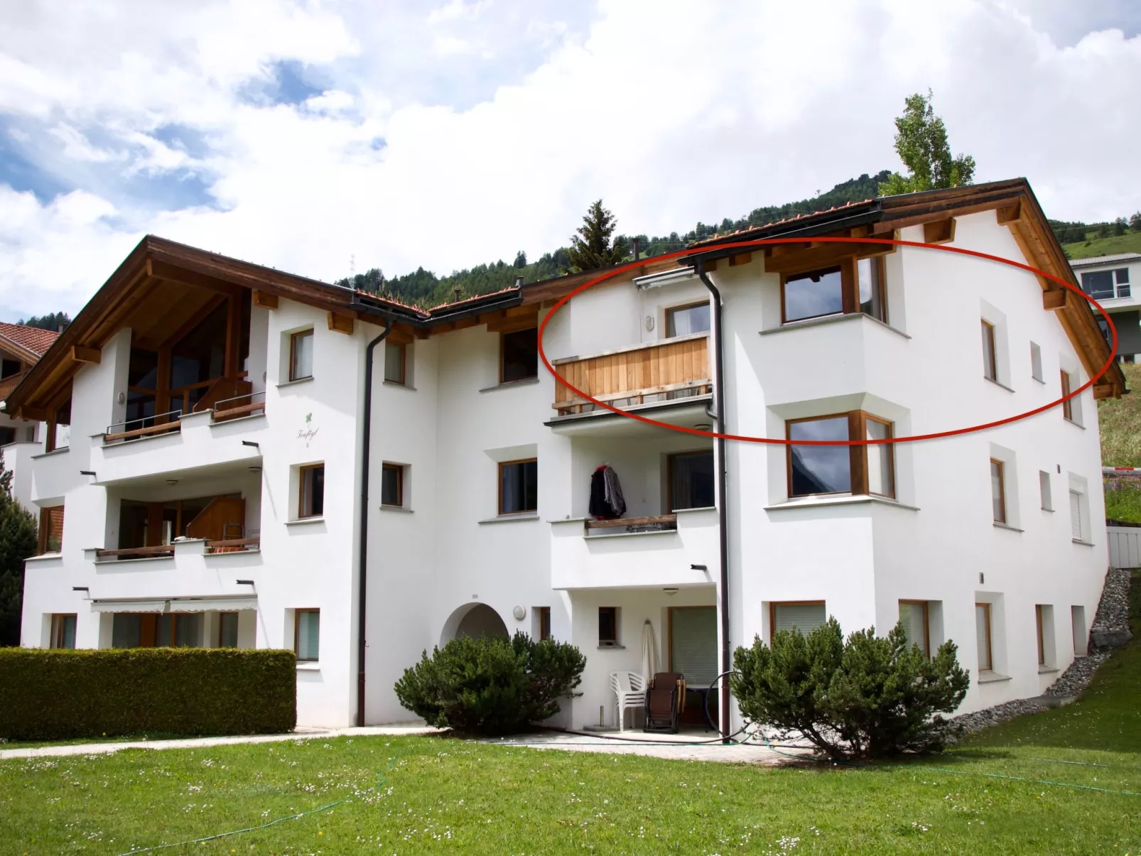 Hideaway in Scuol, (Scuol). - Draußen