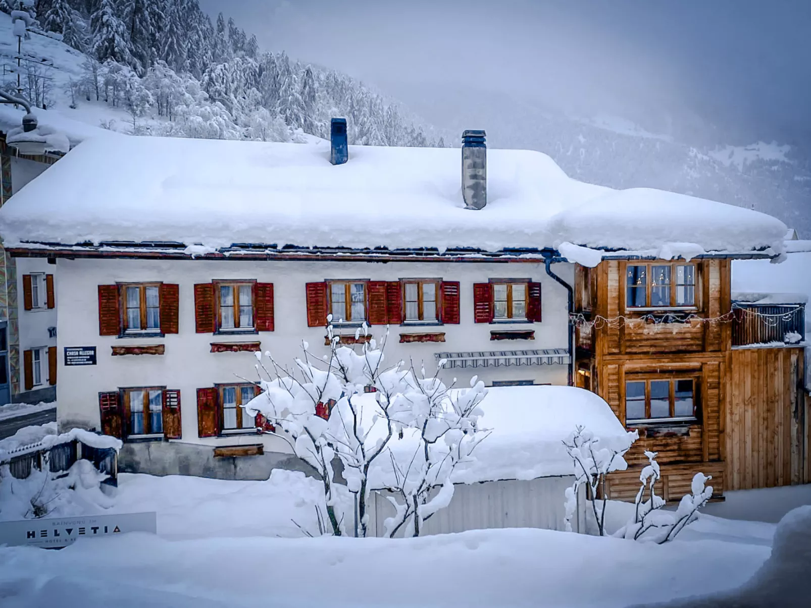 Chasa Allegra, (Müstair). - Outside