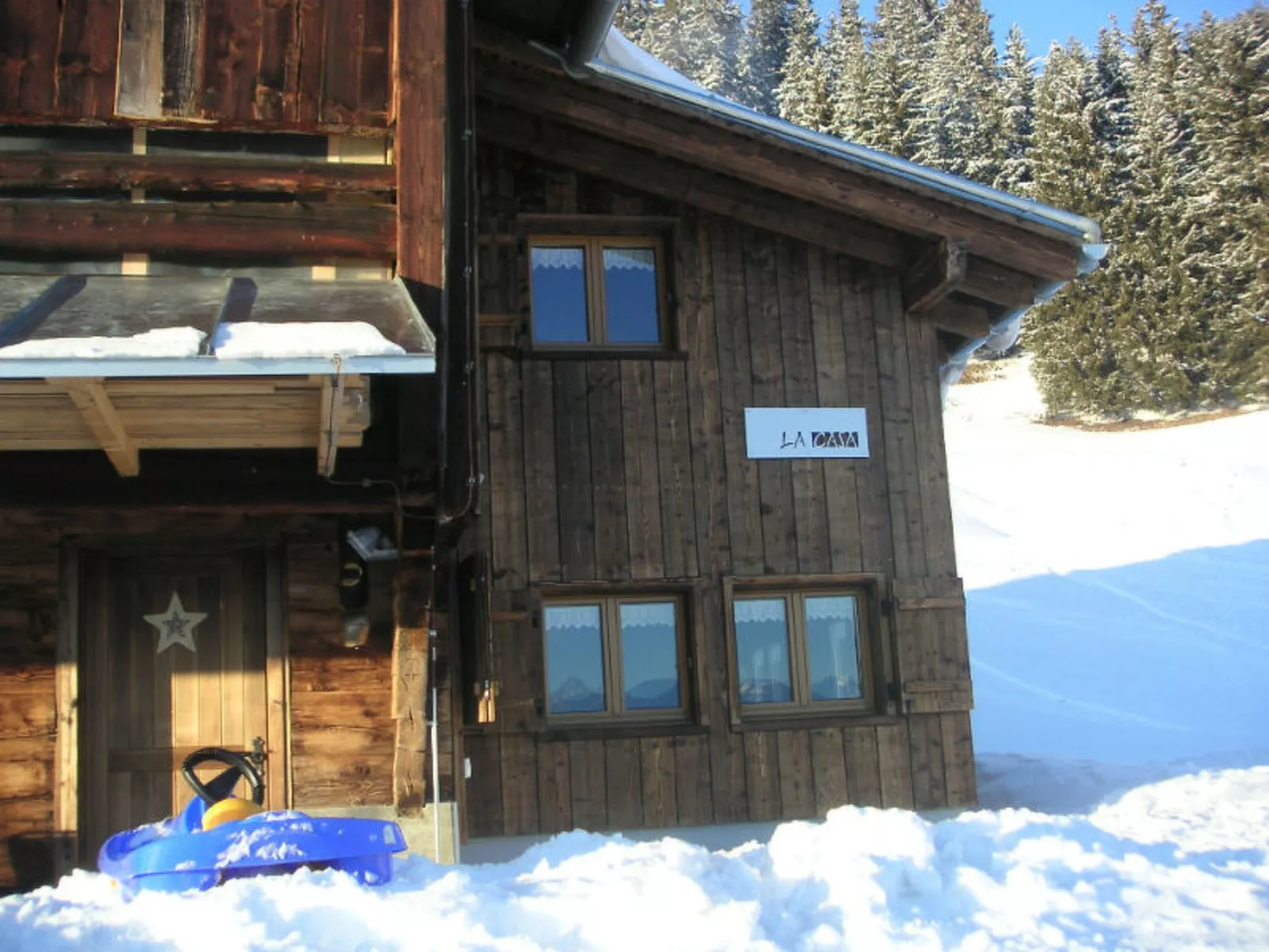 Maiensäss La Casa Cathomen, Brigels, (Breil/Brigels). - Draußen