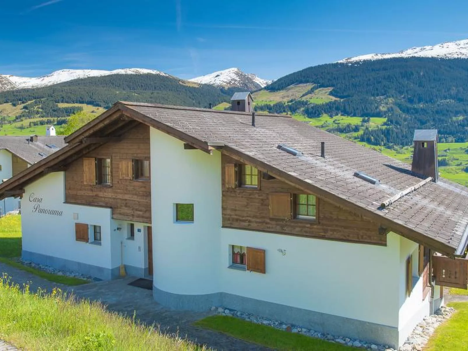 Casa Panorama Lutz, Brigels, (Breil/Brigels). - Draußen
