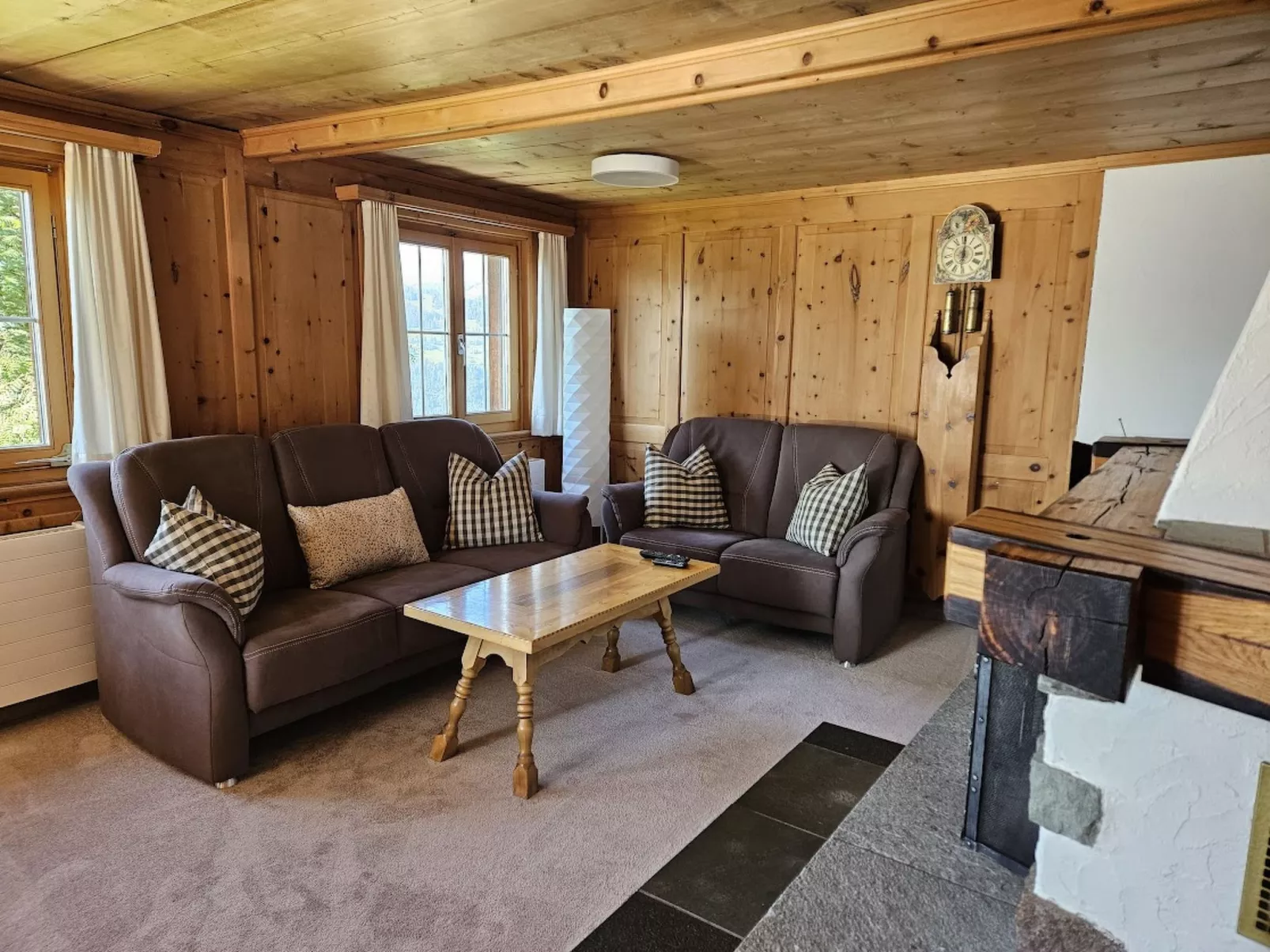 Chalet Raggälia, (Pany). - Dedans
