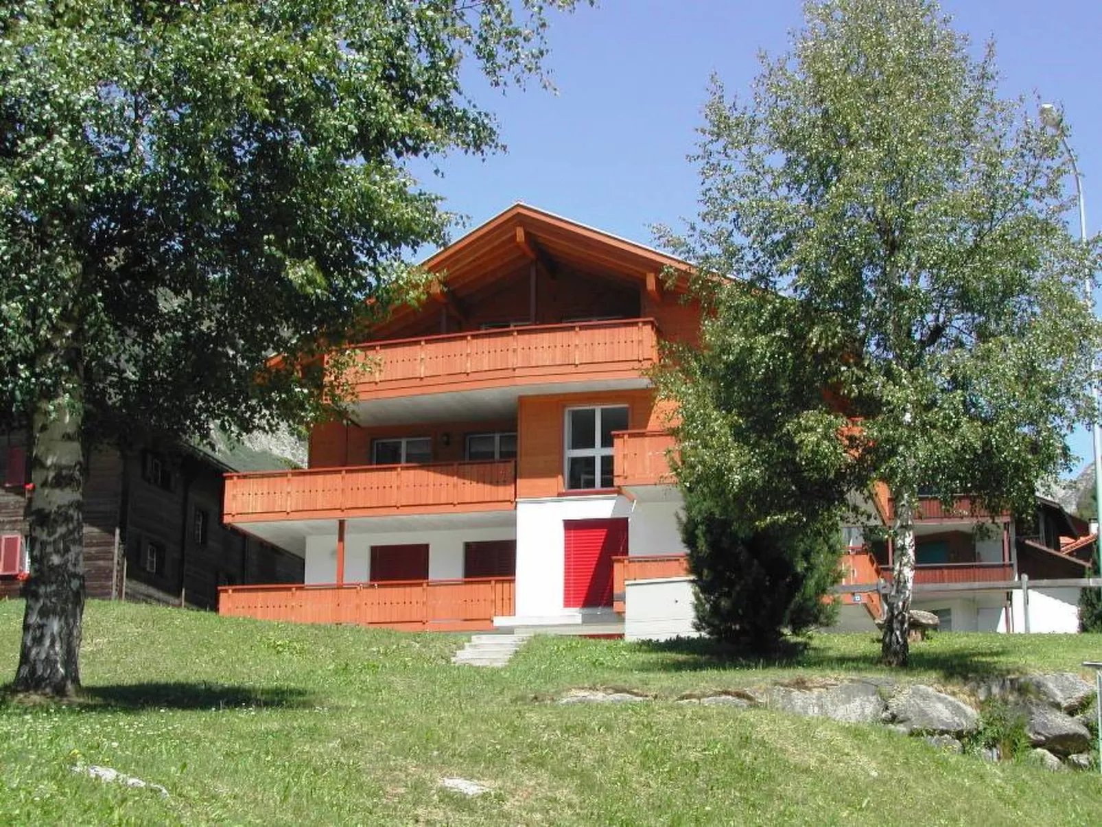 Haus Polishet, (Sedrun). - Draußen