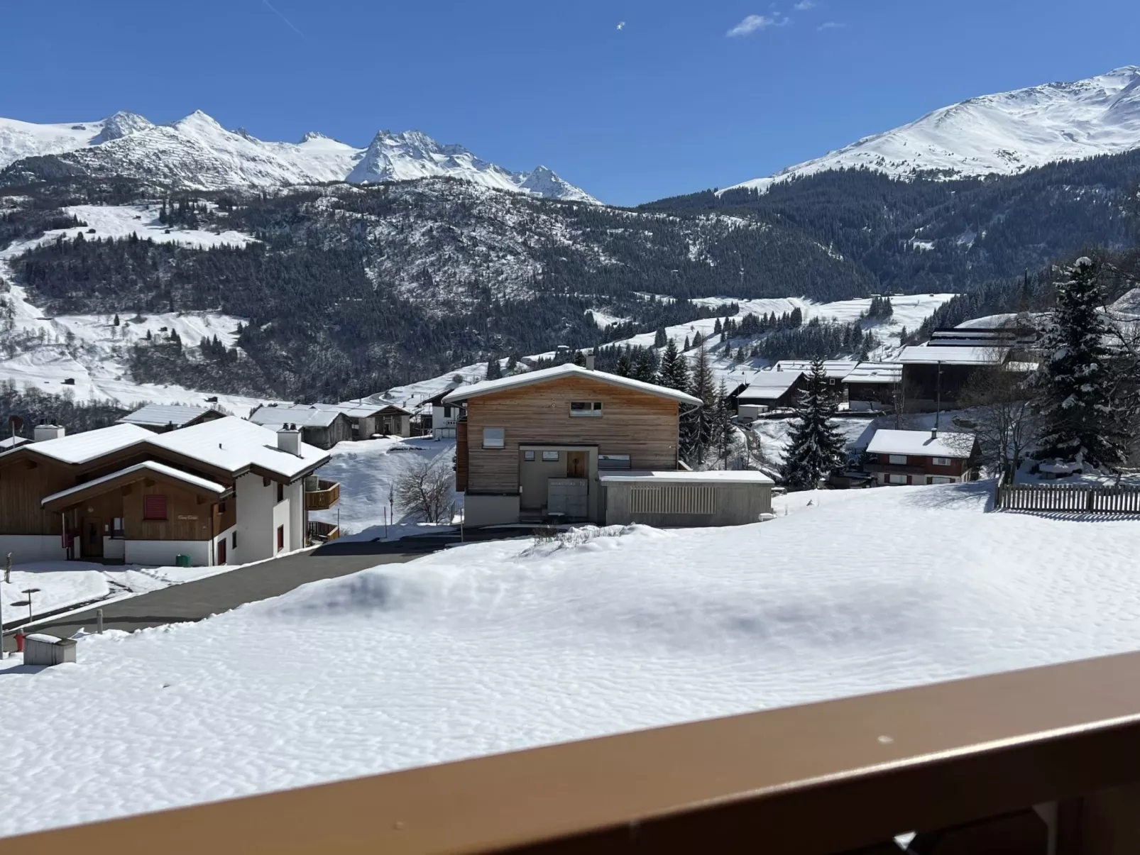 Casa Diala Panorama, (Segnas/Disentis). - Draußen