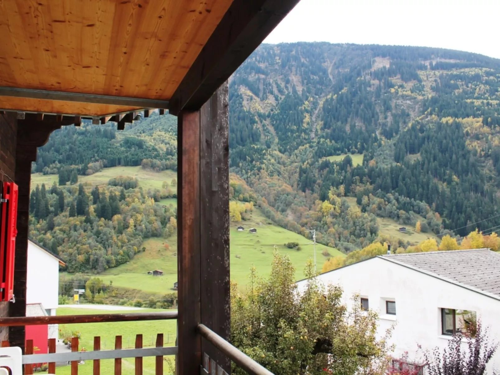 Chalet Scaletta de Castelberg, (Disentis/Mustér). - Draußen