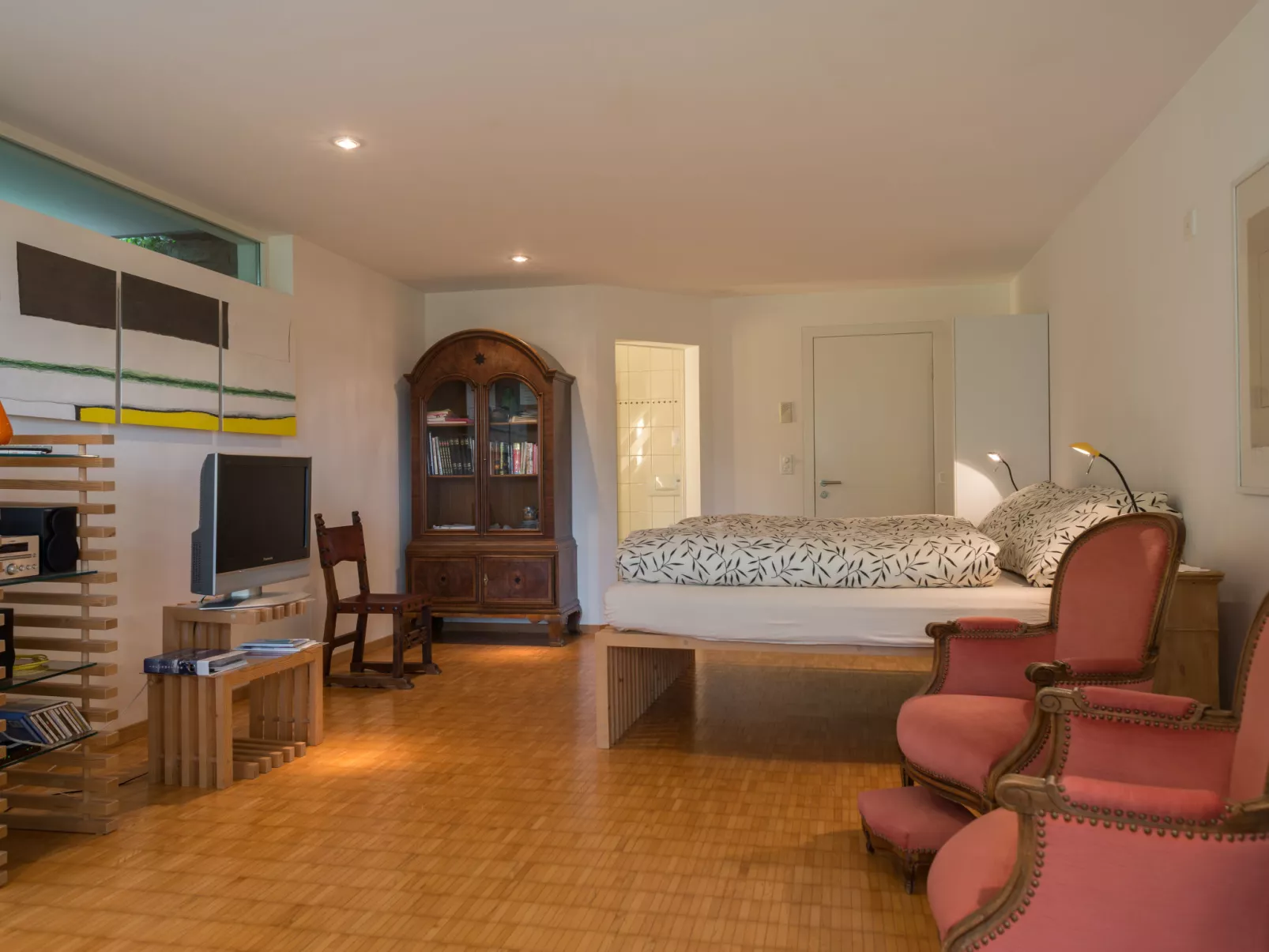 Grava, (Laax Dorf). 1 Zimmerwohnung - Dedans
