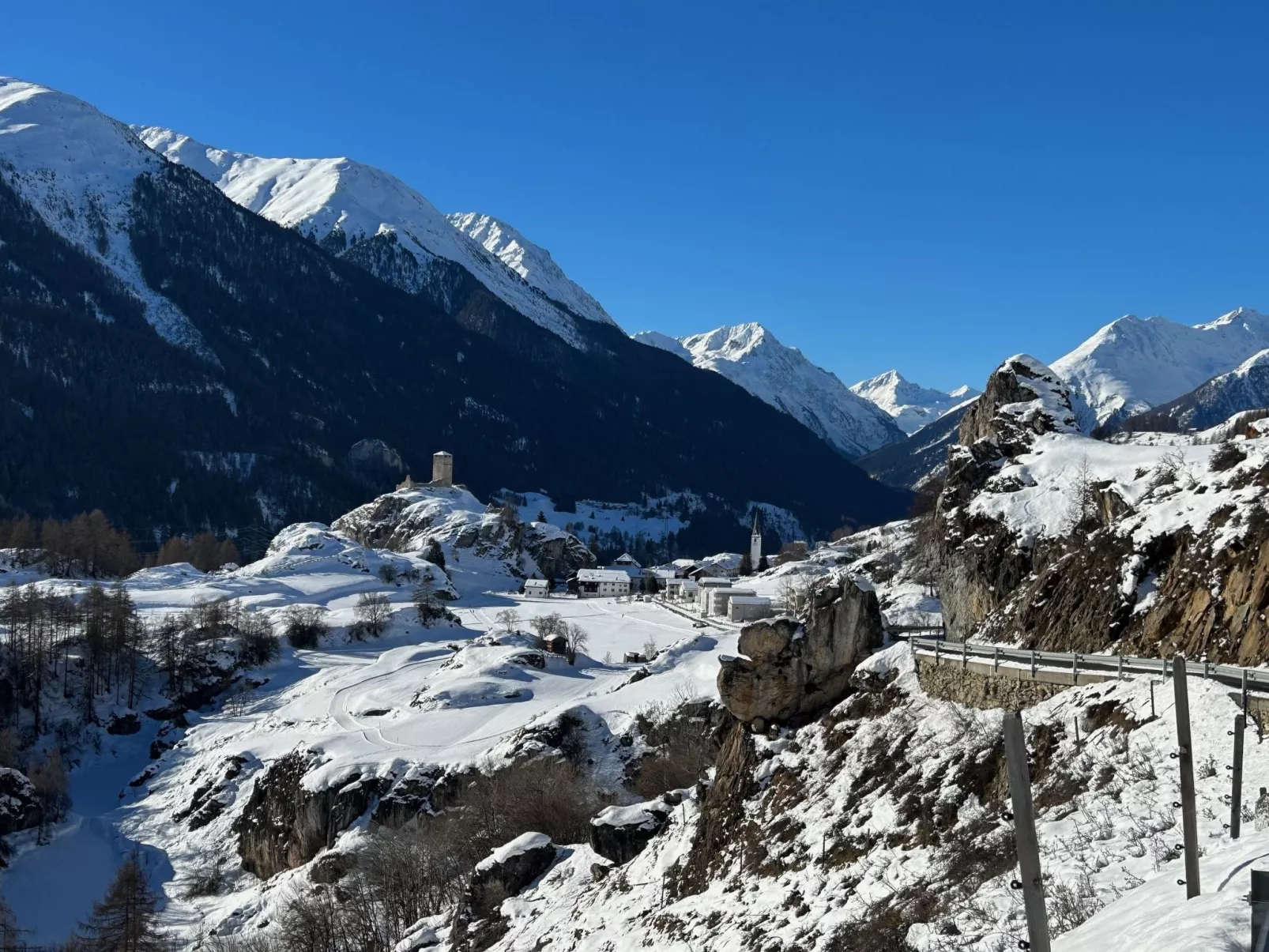Chasa Stupan 1. Obergeschoss, (Ardez). - Dehors