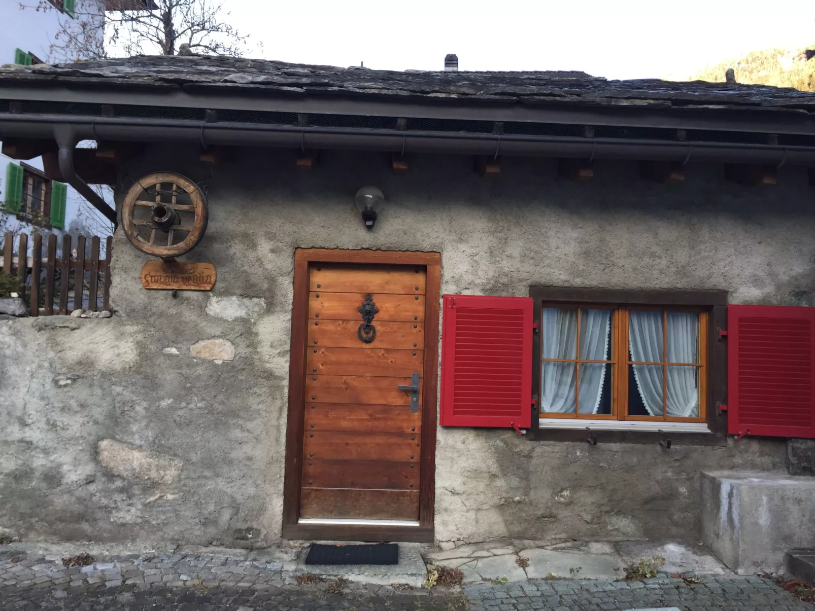 Haus Fravgia veglia, (Andeer). - Dehors