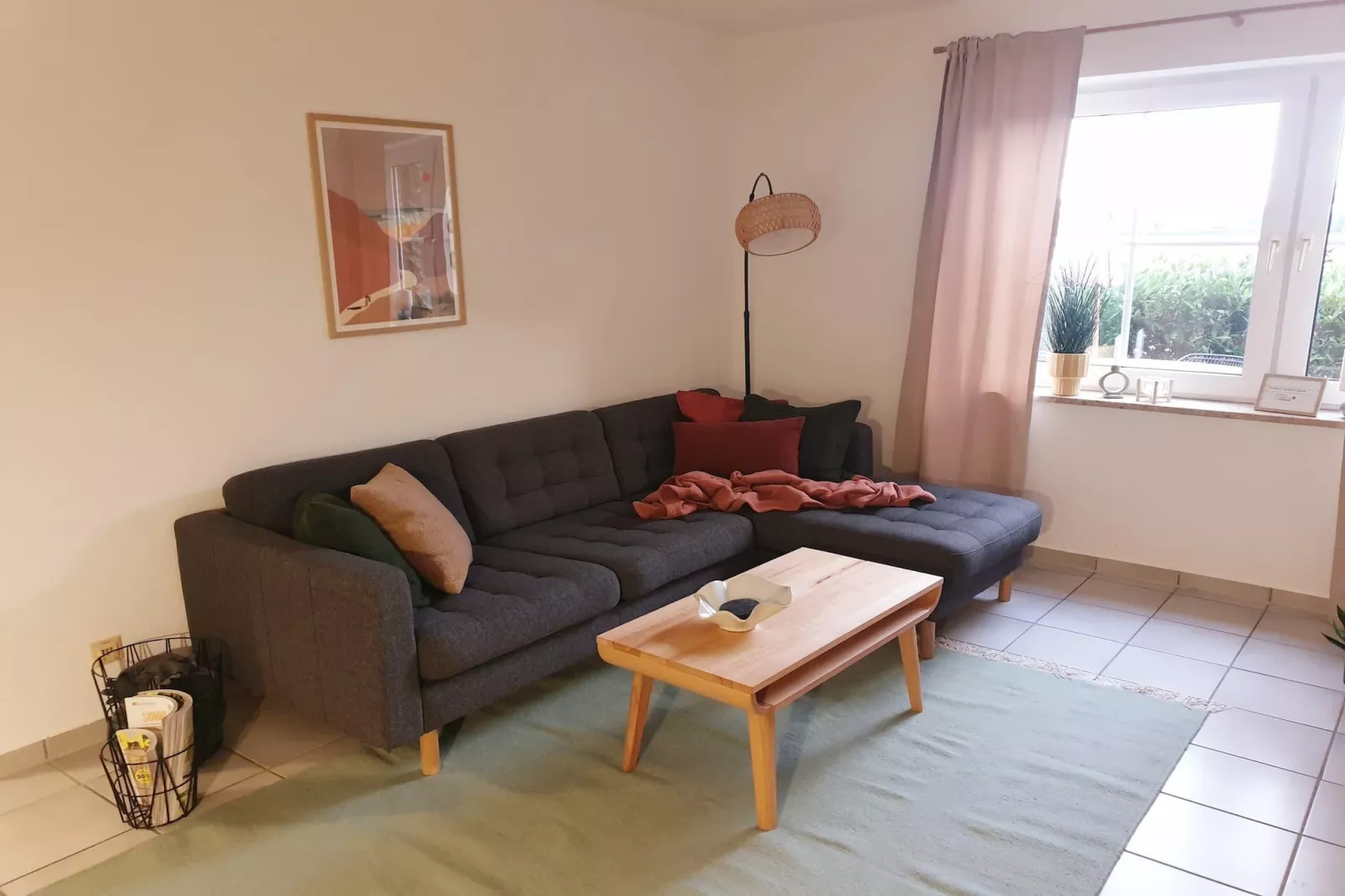 Ferienwohnung Terrasse und Aussicht - Wohnzimmer