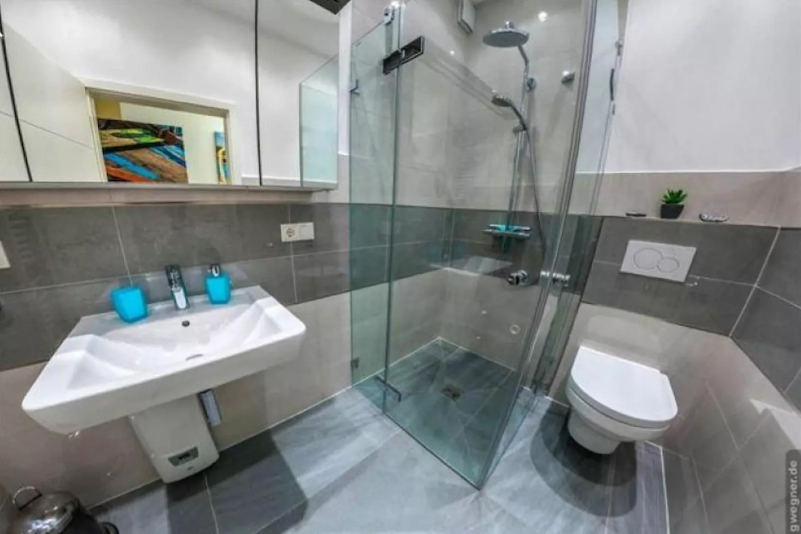 Ferienwohnung P 1 - Surf and Chill - Salle de bain
