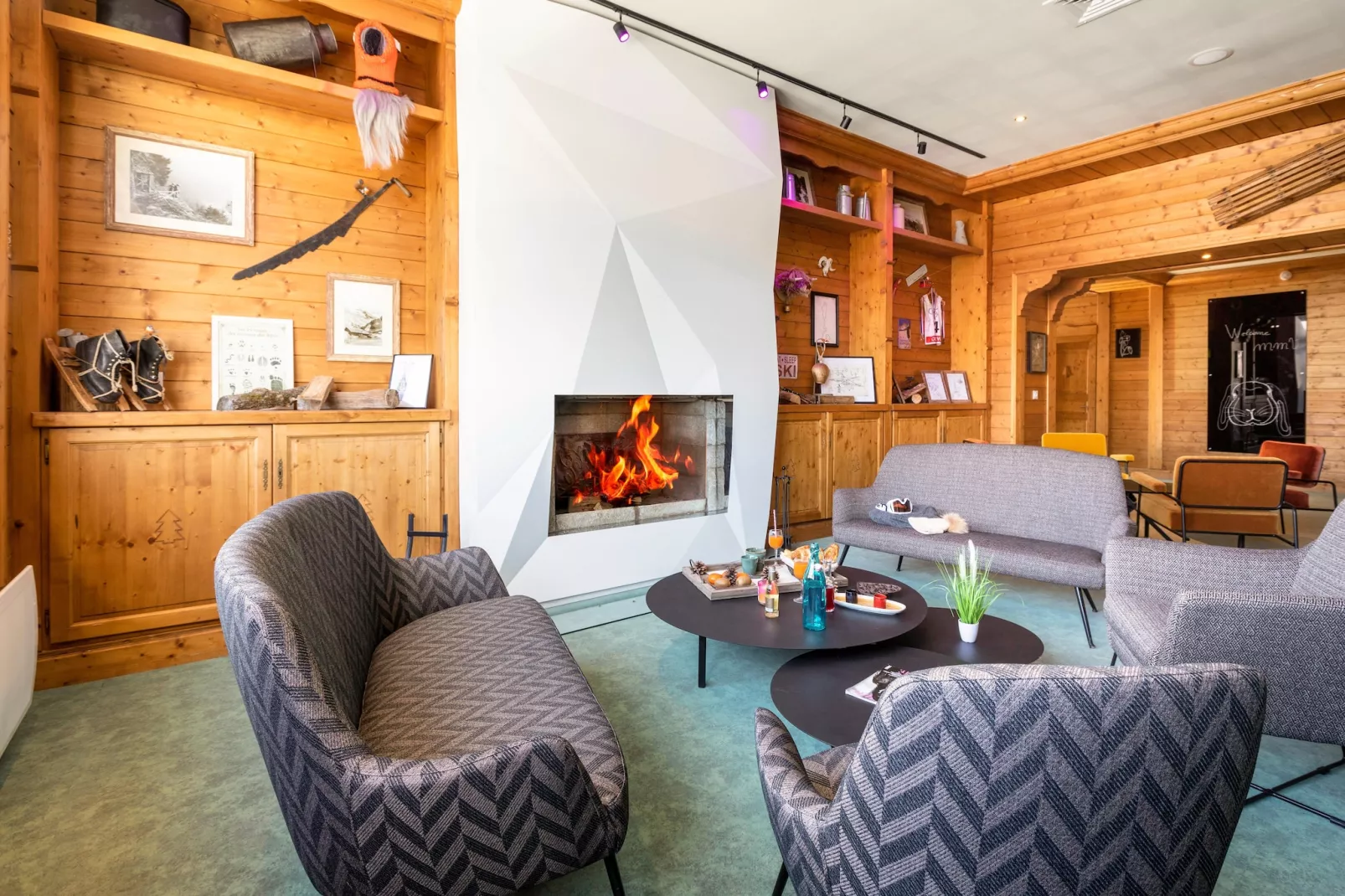 Village Club MMV Plagne 2000  Room for 3 people - Living room
