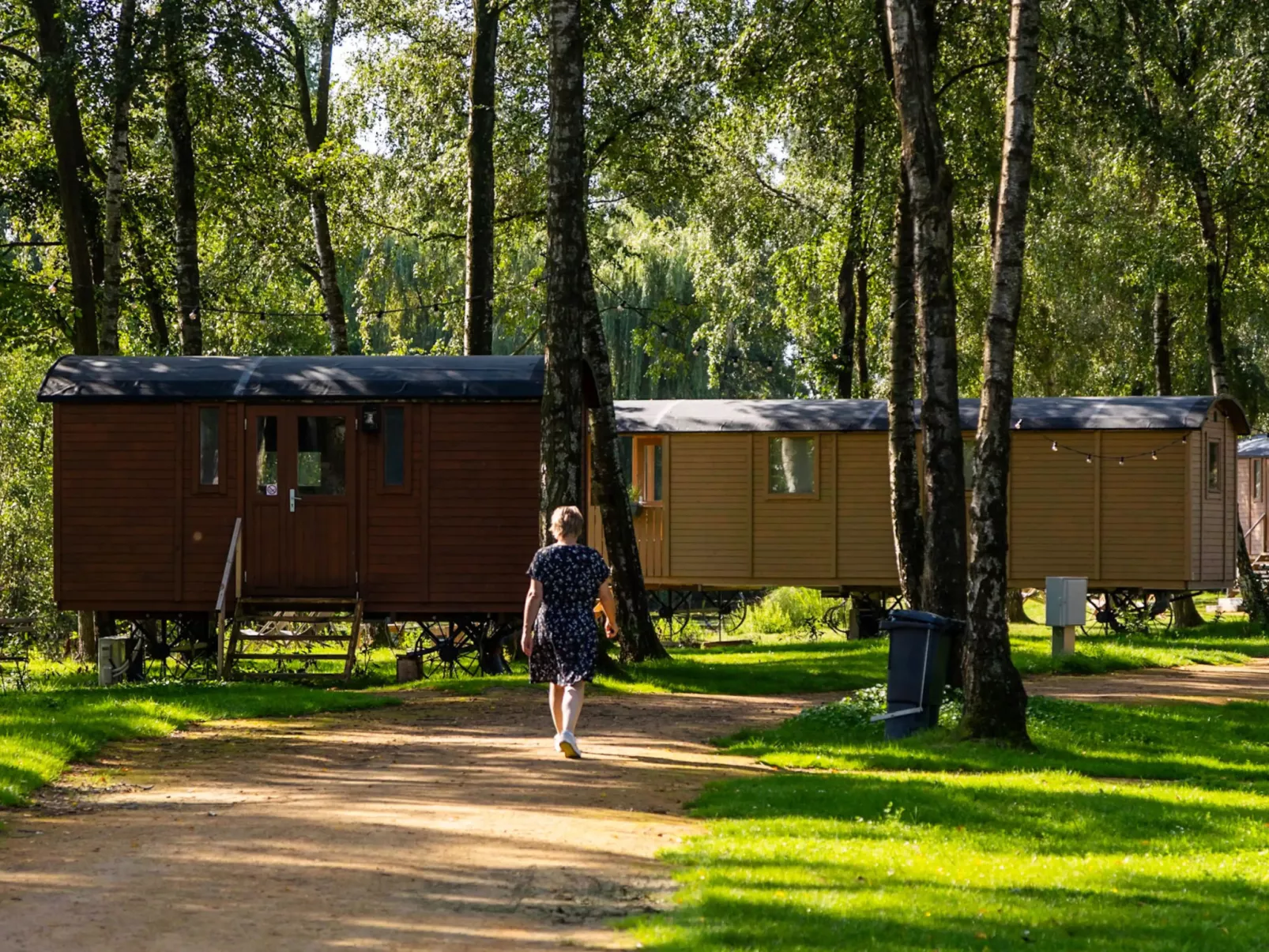 Camping Papillon Kinrooi - Pipowagen 2 personen - Dehors