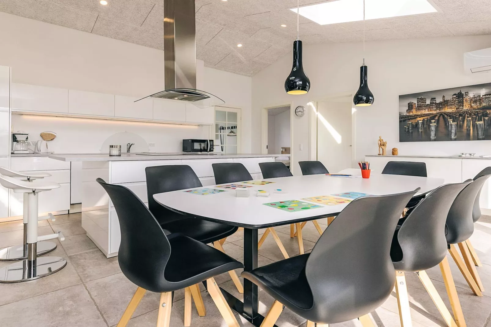 Maison de vacances pour 10 a Løkken - Intérieur