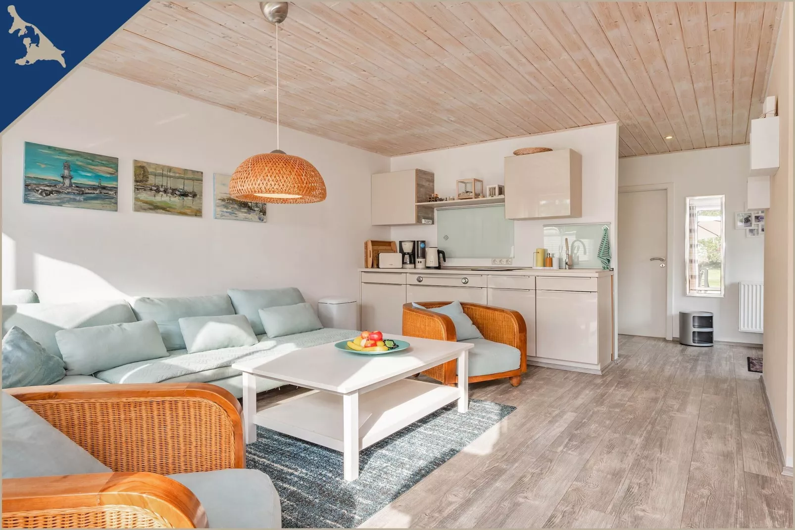 Ferienwohnung am Achterwasser Lütow 4 P - Küche