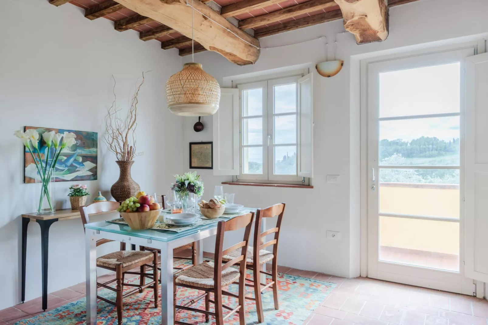 Casa Bellavista at Borghetto Farmhouse - Esszimmer