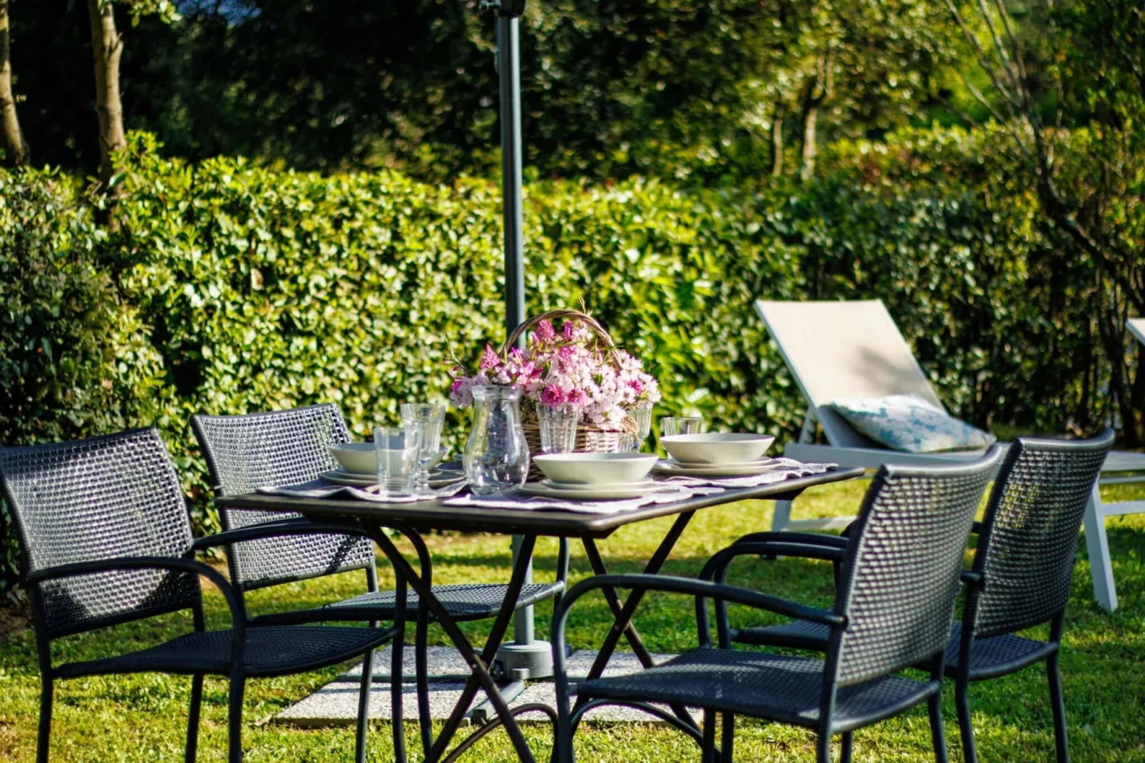 Pietro Farmhouse Apartment in Wine Resort in Lucca - Terrace balcony