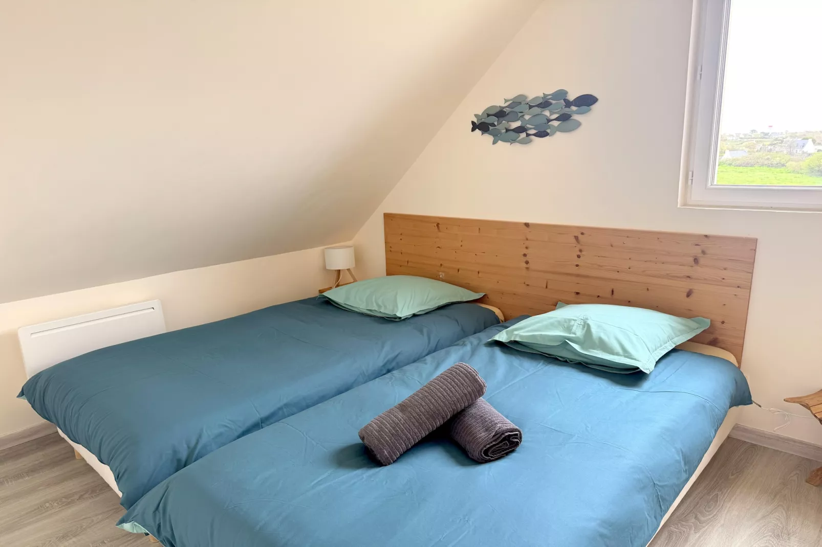 Ferienhaus mit Panoramablick Le Conquet - Chambre