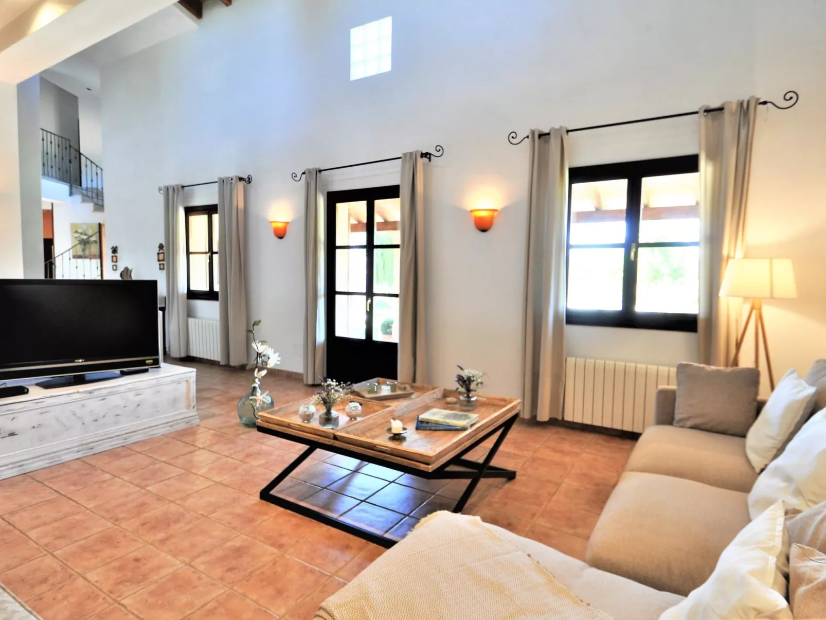 Villa SON RUBI en Selva (Serra de Tramuntana) con barbacoa y piscina privada- V - Draußen