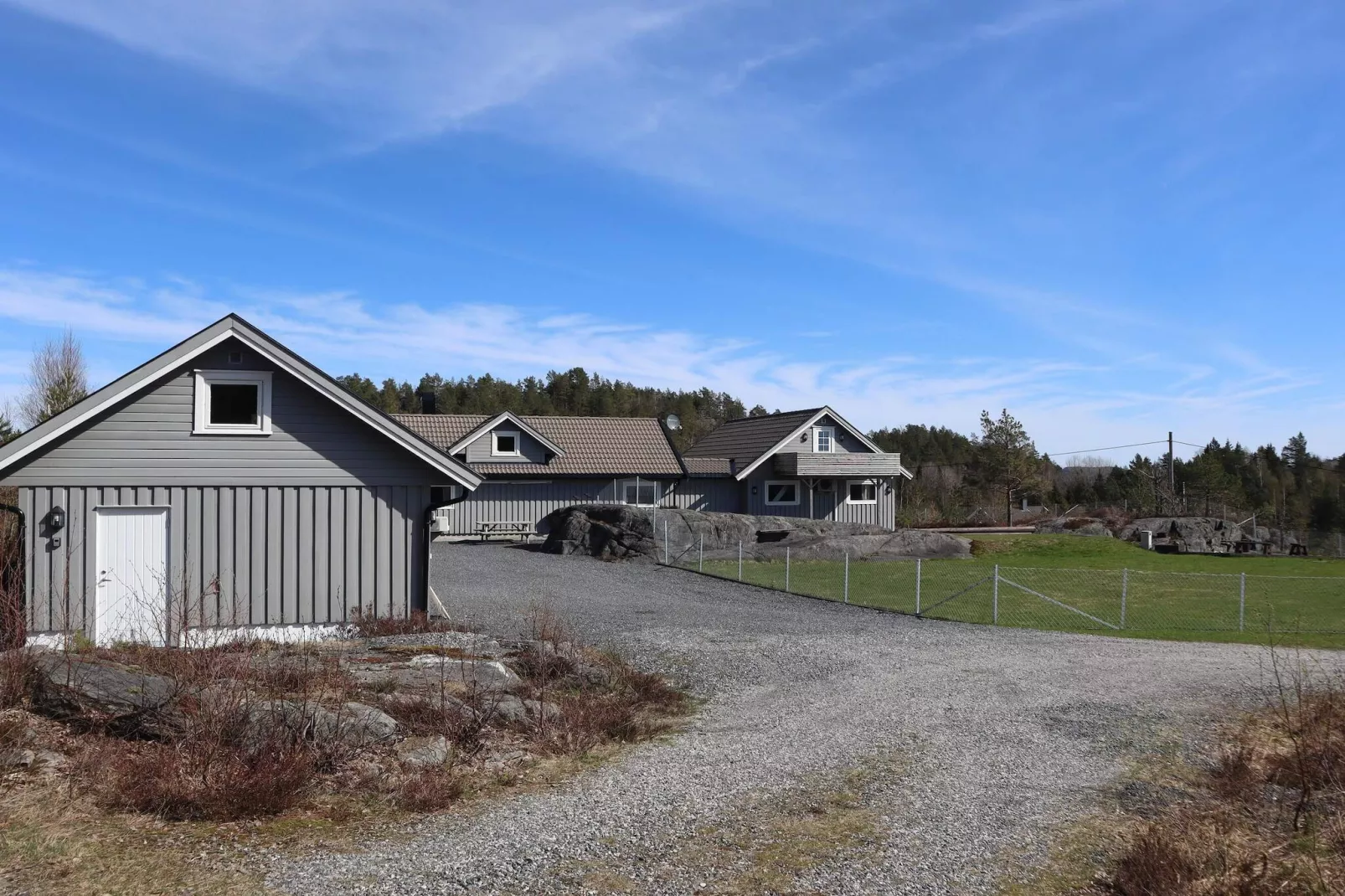 7 Personen Ferienhaus in Risør - Im Freien