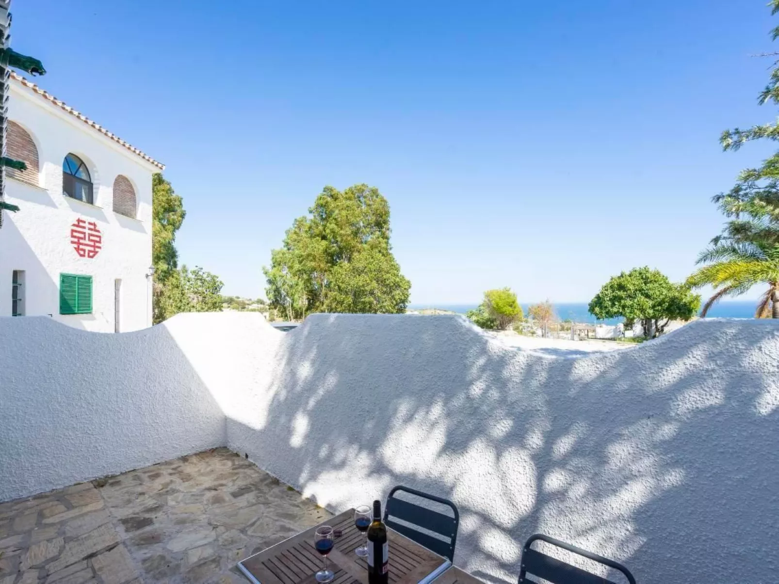 "Sevilla" mit Gemeinschaftspool in einem andalusischen "Cortijo" in Chilches - Draußen