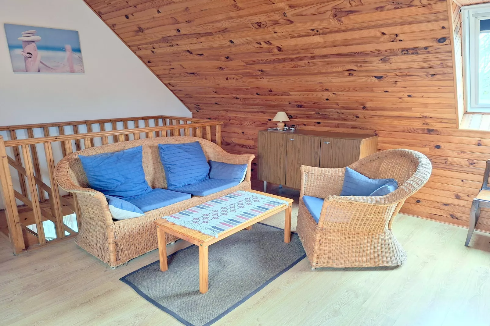 	Ferienhaus in Strandnähe Plouarzel - Wohnzimmer