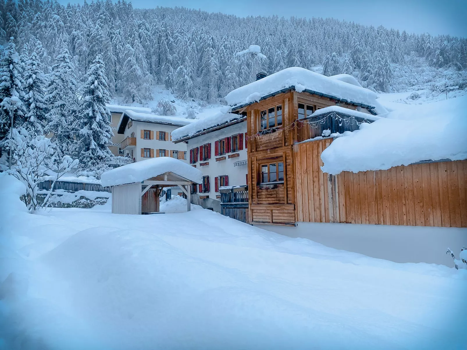 Chasa Allegra, (Müstair). - Outside
