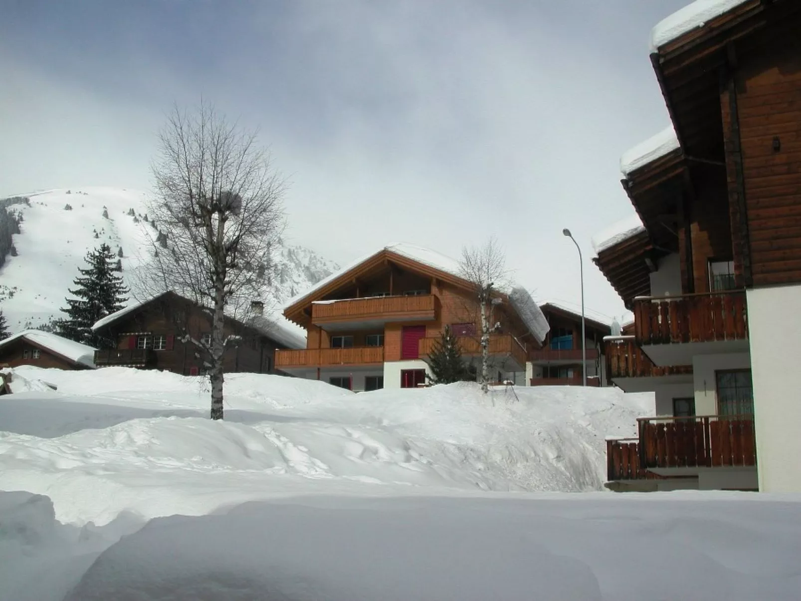 Haus Polishet, (Sedrun). - Draußen