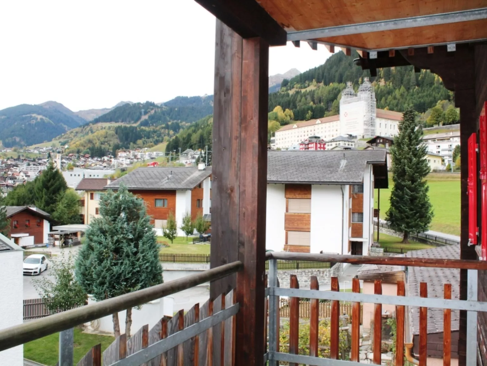 Chalet Scaletta de Castelberg, (Disentis/Mustér). - Draußen
