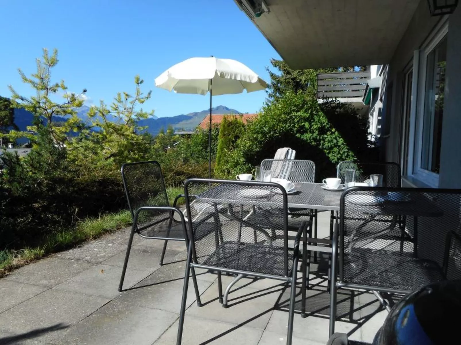 Pignia 2 / Greulich, (Laax Dorf). 3 Zimmerwohnung - Draußen
