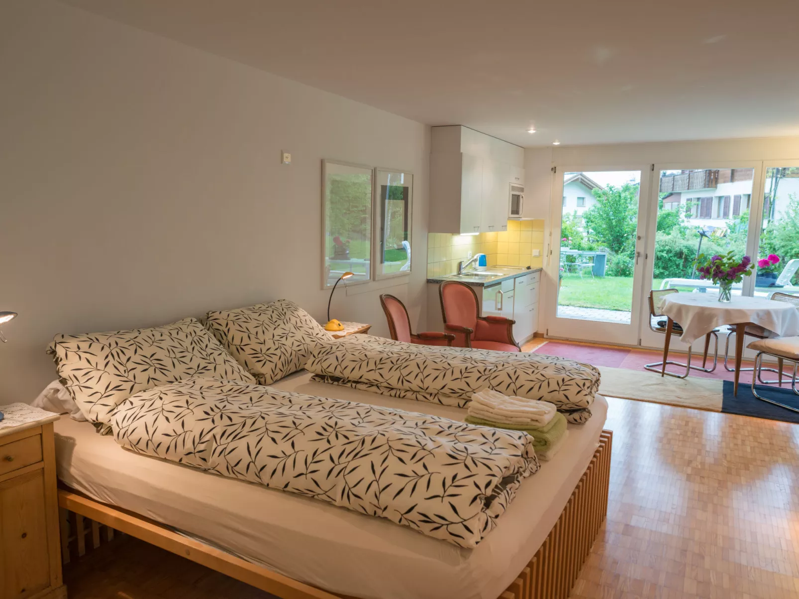 Grava, (Laax Dorf). 1 Zimmerwohnung - Dedans