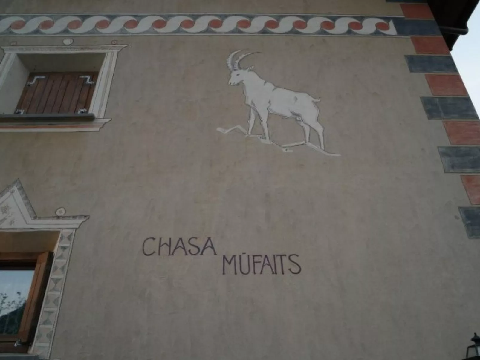 Chasa Müfaits Parterre, (Tschierv). - Draußen