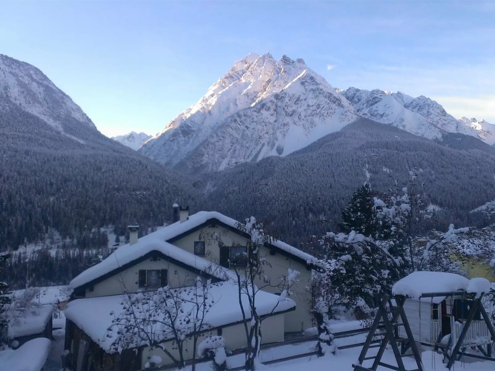 Chasa Felix, (Scuol). - Draußen