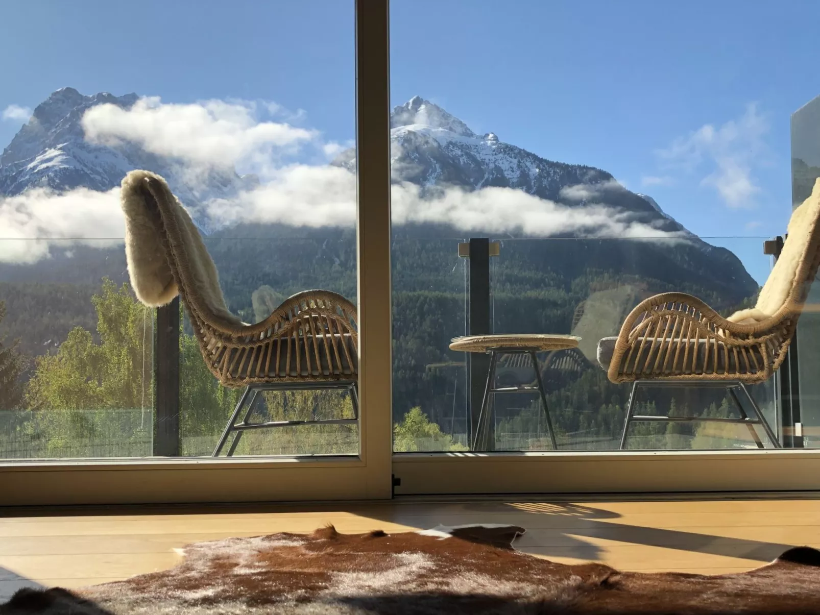 Chasa Rachögna, (Scuol). - Draußen
