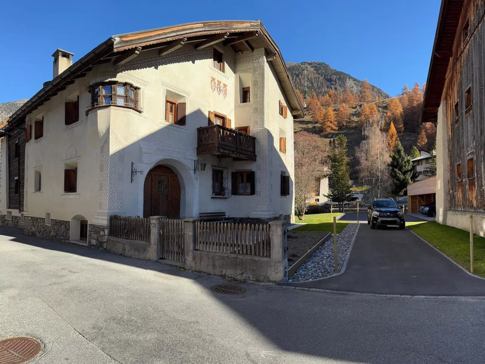 Chasa Städler, (Zernez). - Draußen