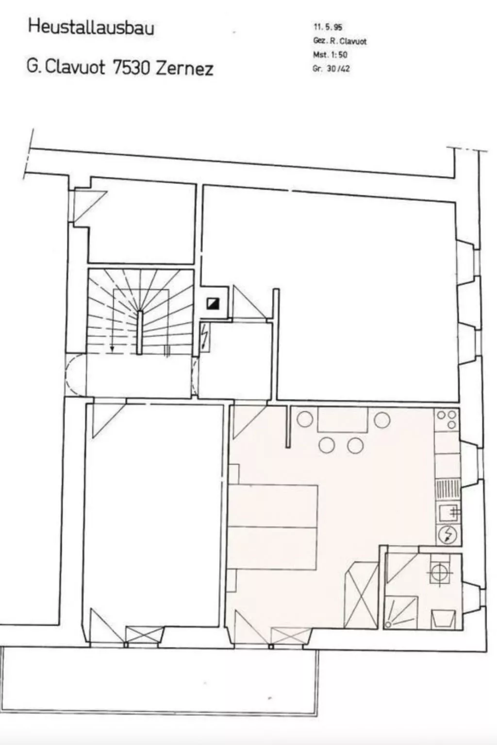 Chasa Clavuot, (Zernez). - Dedans